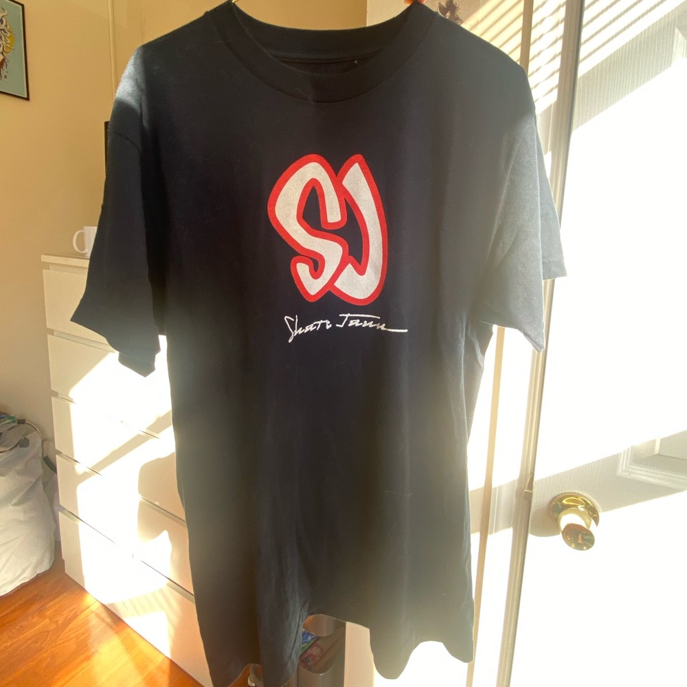 Navy Graphic Tee for Men